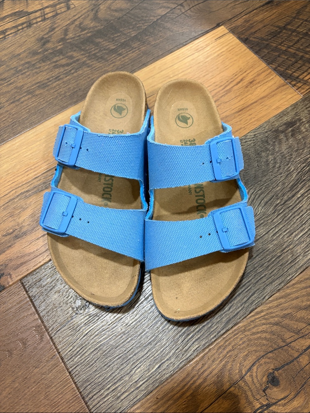 Birkenstock Sky Blue Double Strap Sandals